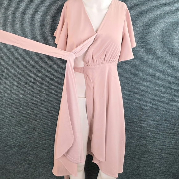 Arbor Daphne Tulip Wrap Dress - Picture 5 of 10